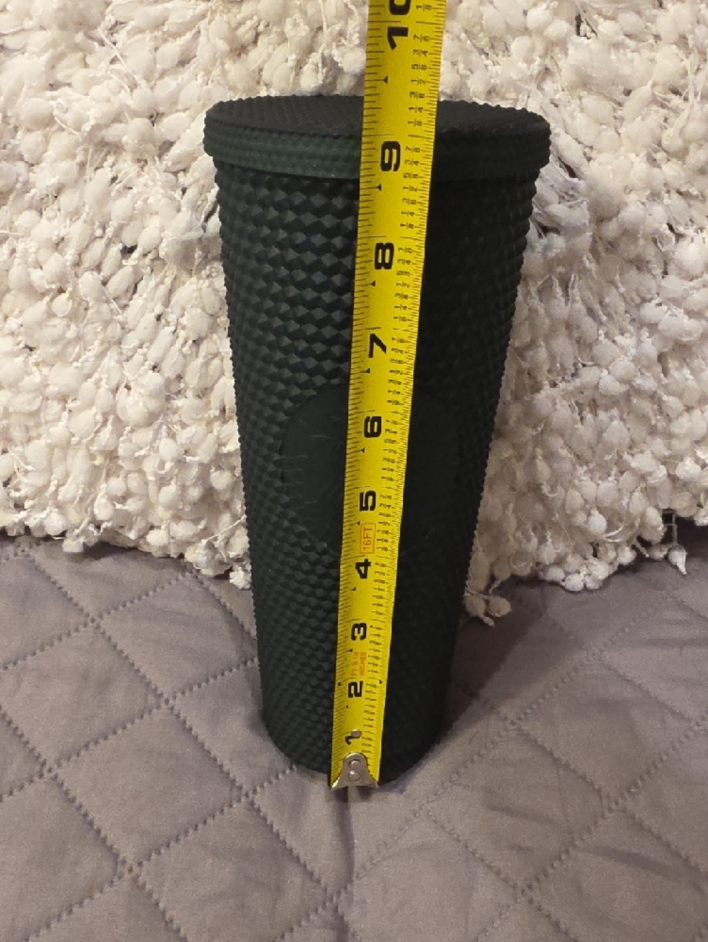 Starbucks 2021 Venti Matte Studded Tumbler - Forest Green 24oz. - Picture 9 of 9